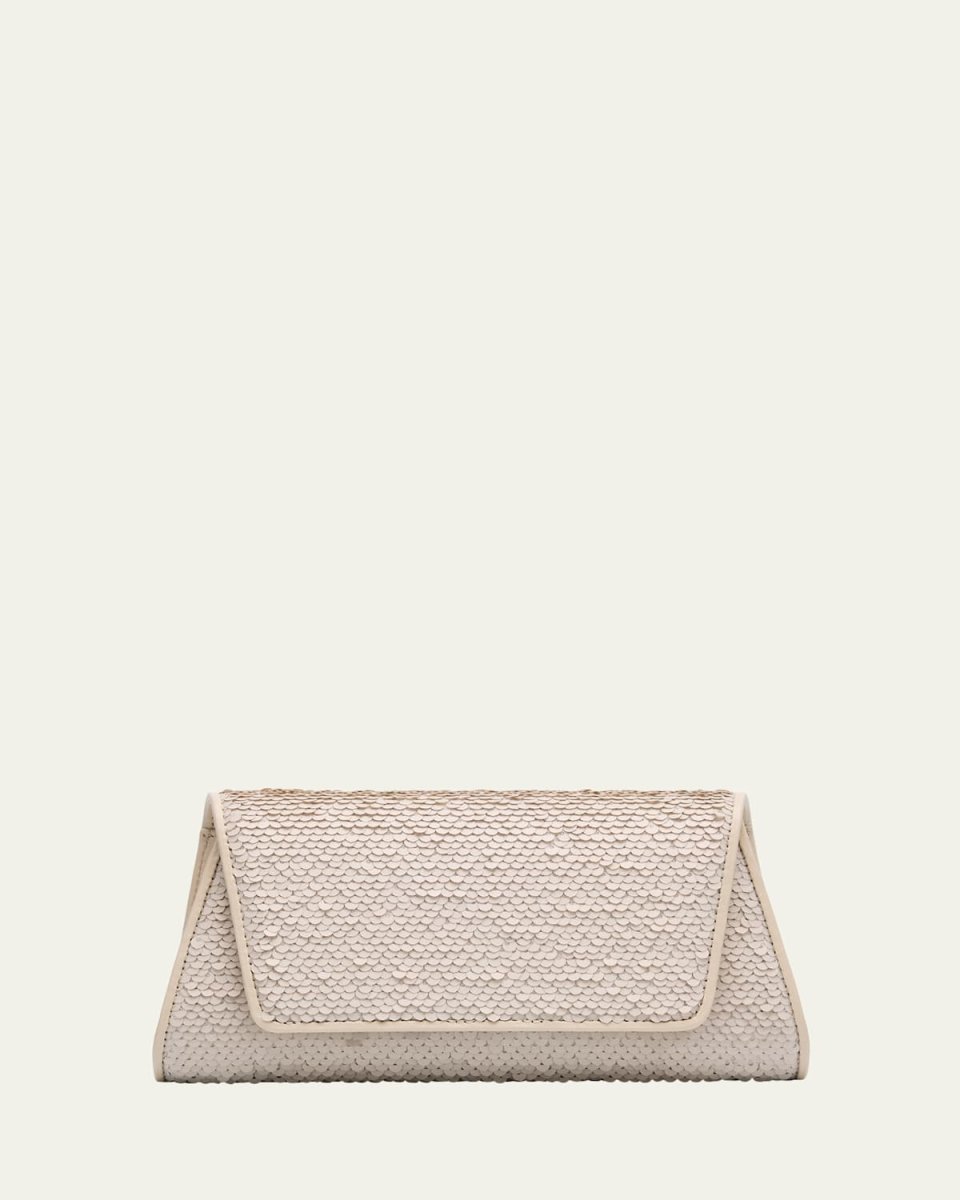 Anouk Mini Sequined Clutch Bag
